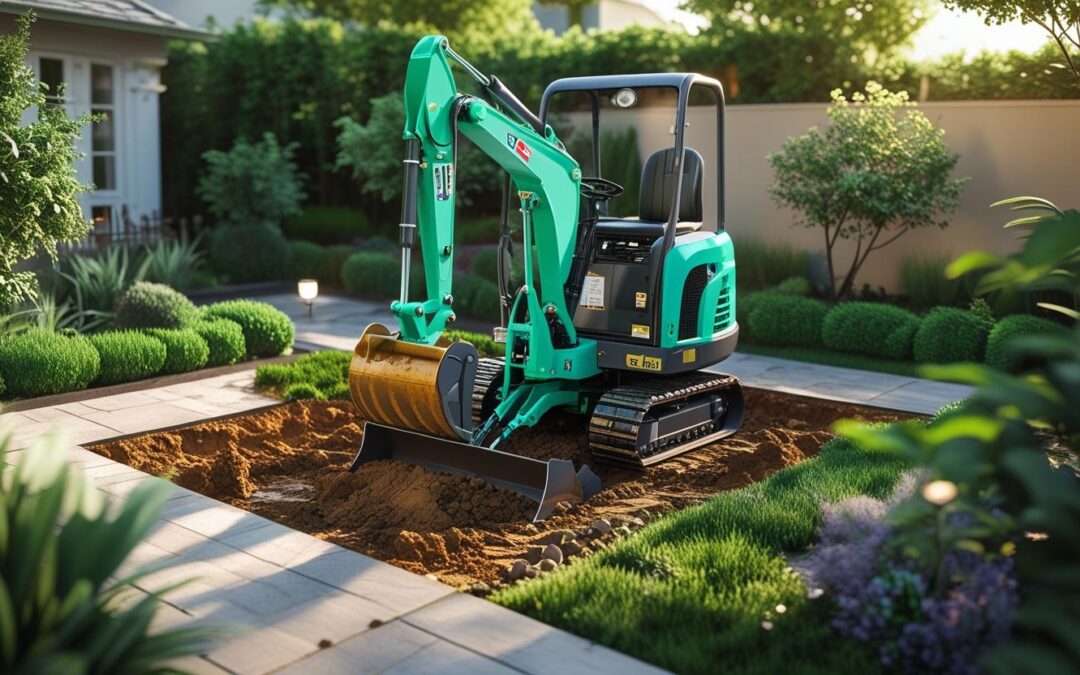 Modern földmunka megbízható gépparkkal – kis forgó kotrógéppel a gyors és precíz munkavégzésért